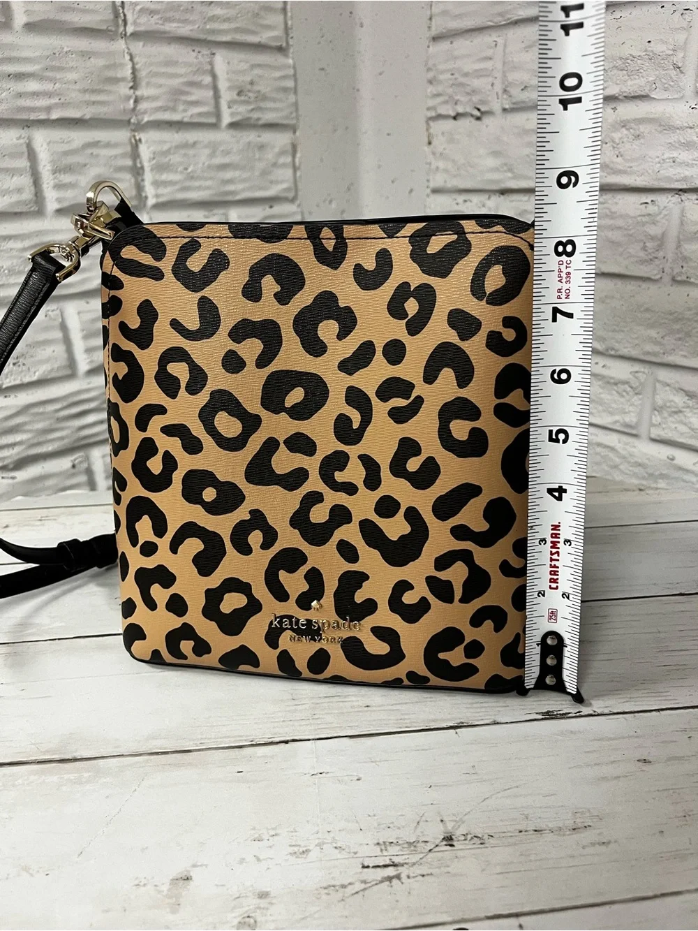 Kate Spade Darcy Graphic Leopard Small Bucket Bag